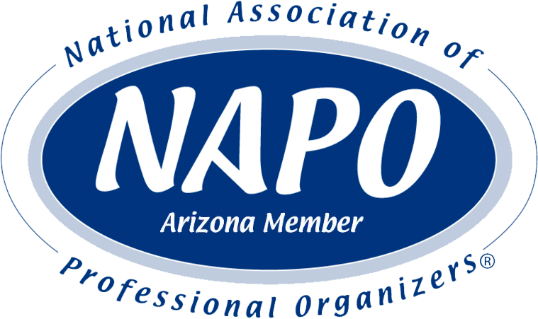 Member of the National Association of Professional Organizers (NAPO): Arizona Chapter
