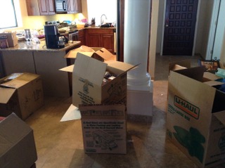 UNpacking a Kitchen: Before