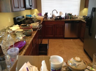UNpacking a Kitchen: During