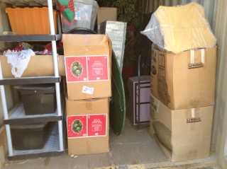 Christmas Decorations Organized and Labeled by Theme